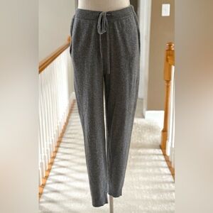 Barney's New York 100% Cashmere Joggers in Grey Size M